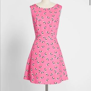 ModCloth umbrella print dress- NWT